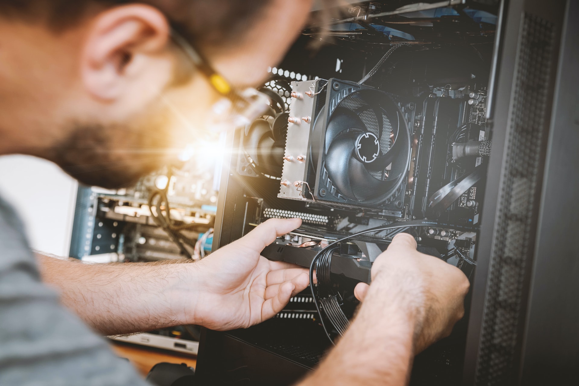 Computer repair in Weatherford. Additionally, we provide home networking setup.